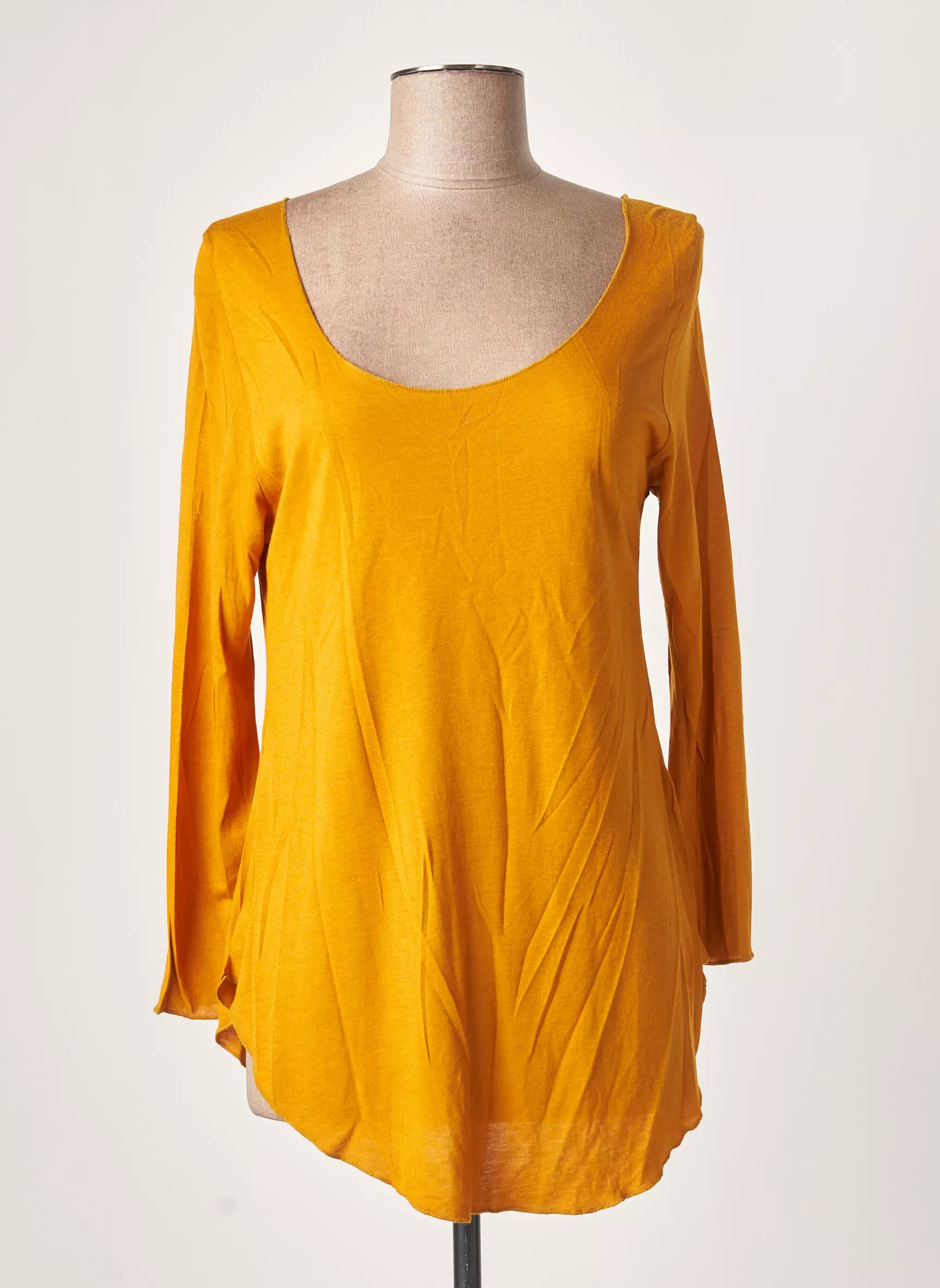 Mindelo Bay Tshirts Femme couleur orange