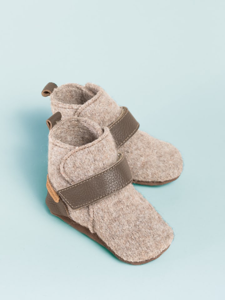 Gottstein Krabbelschuhe Bootee in beige  günstig kaufen