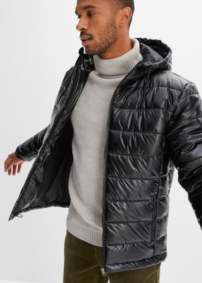 Steppjacke mit Kapuze