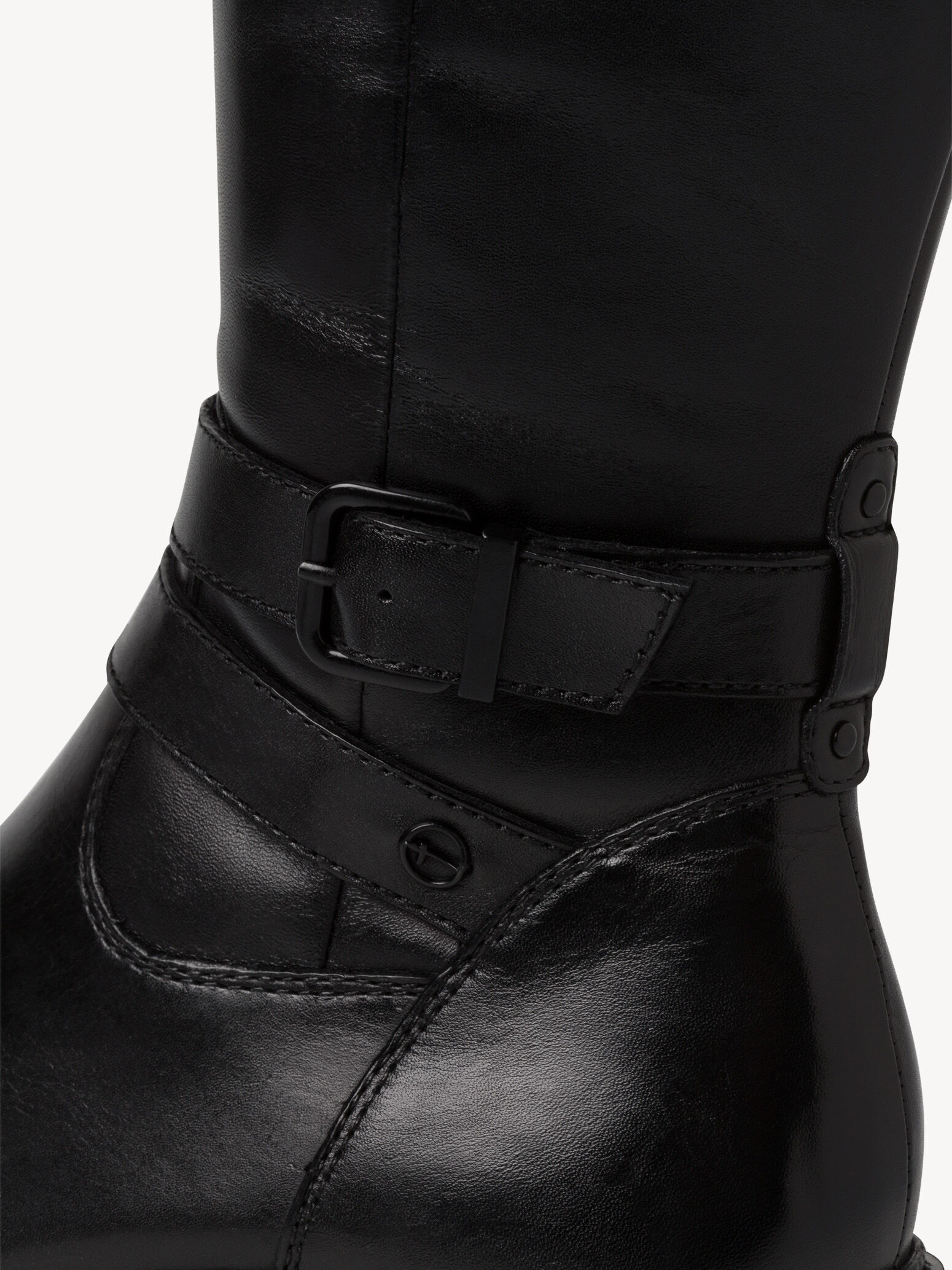 Bottes en cuir - noir