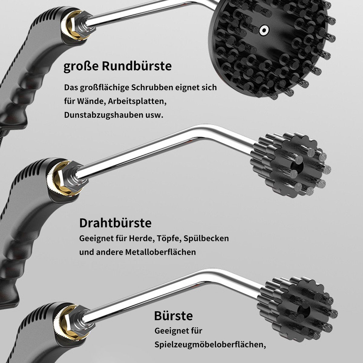 Hikeren Dampfreiniger Multifunktionaler Dampfreiniger,Für Reinigen Sie Möbel und Geräte