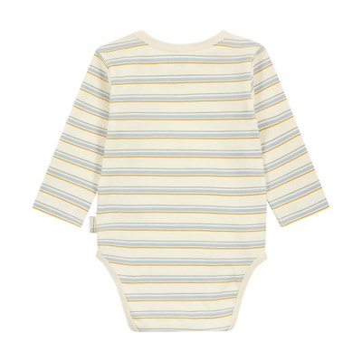Body langarm, beige für Jungs