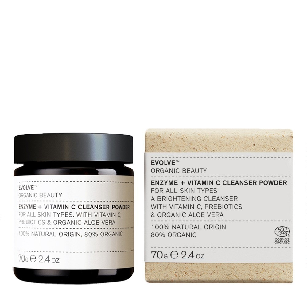 Evolve Organic Beauty Enzyme + Vitamin C Cleansing Powder