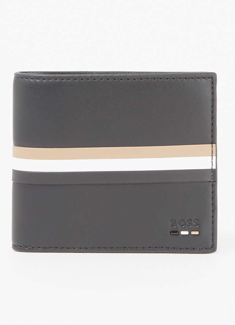 Portofel din piele cu sigla HUGO BOSS