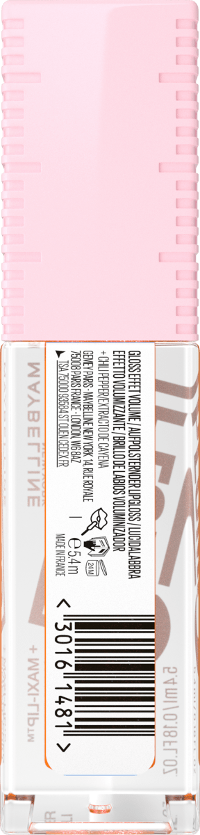 Lipgloss Lifter Plump 008 Hot Honey, 5,4 ml