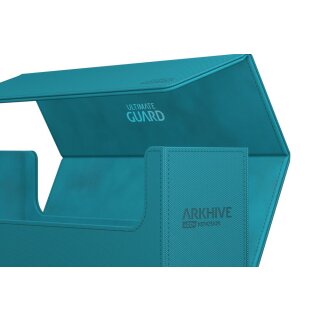 Ultimate Guard Arkhive 400+ XenoSkin Monocolor Petrolblau