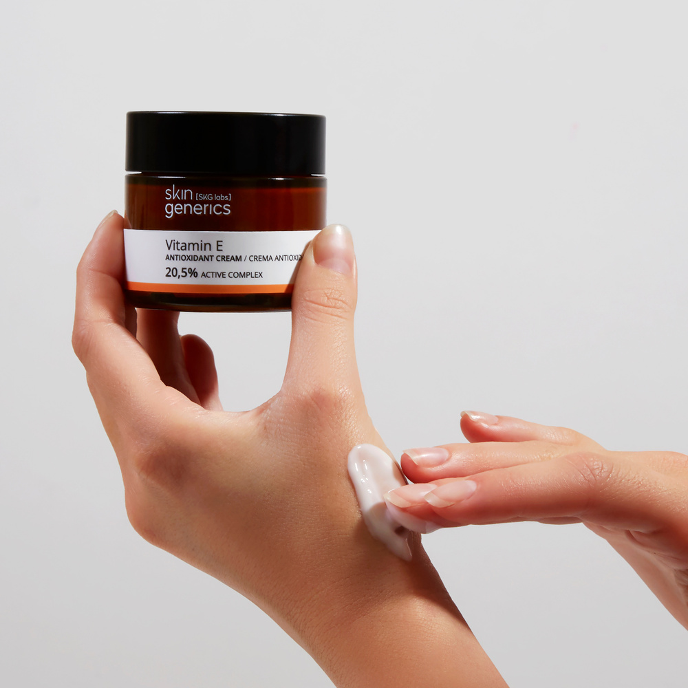 skin generics Crème Antioxydante Eclat à la Vitamine E Soin Visage