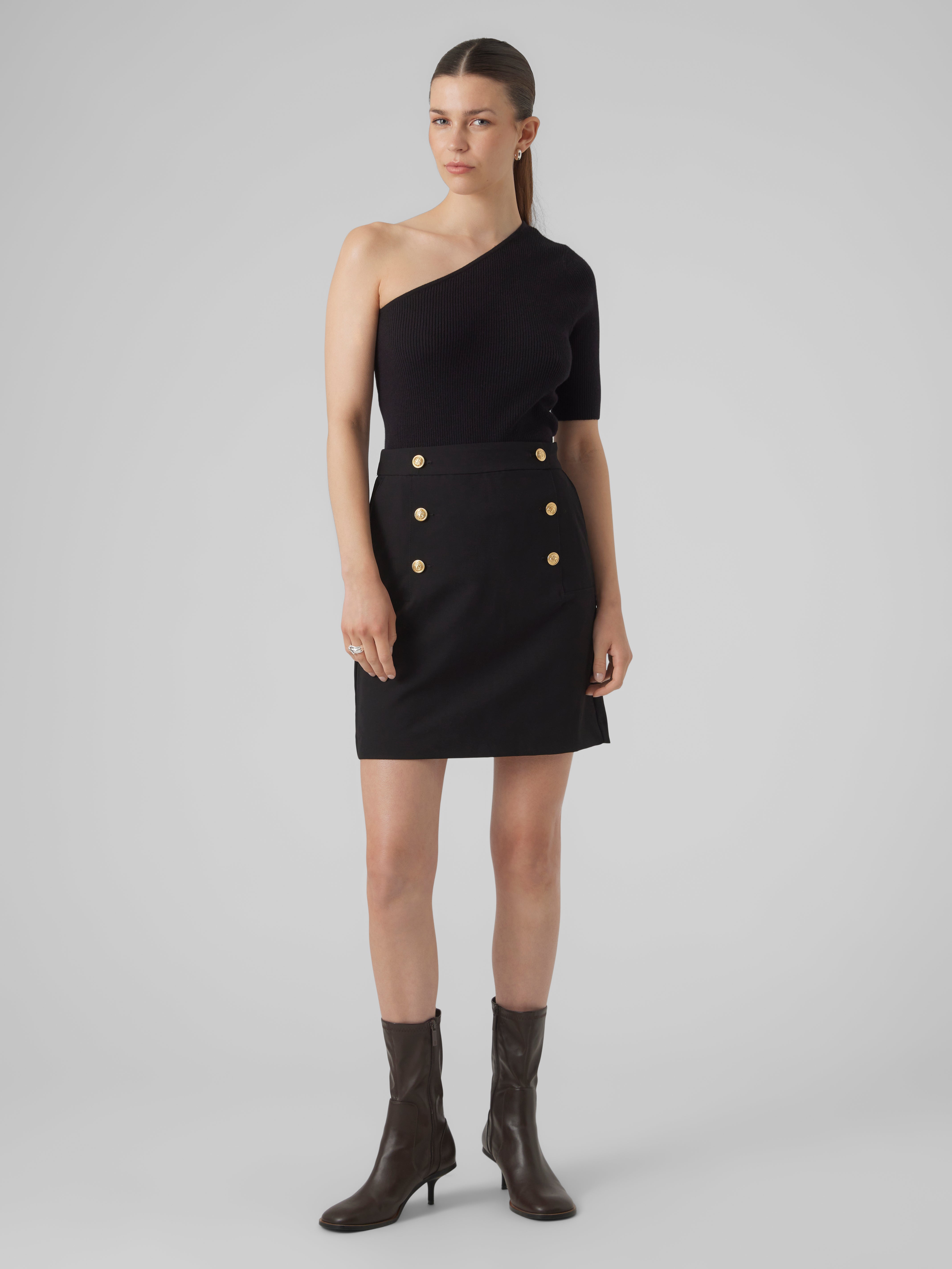 VMAILAALIA Hohe Taille Kurzer Rock