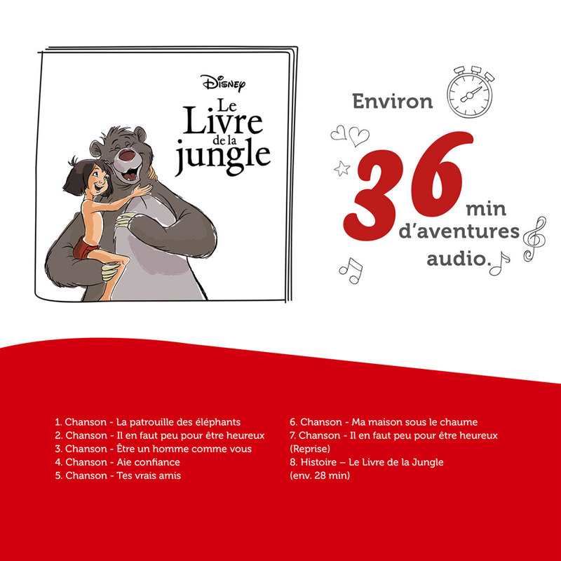Figurine Tonie Le livre de la jungle pour Toniebox Tonies