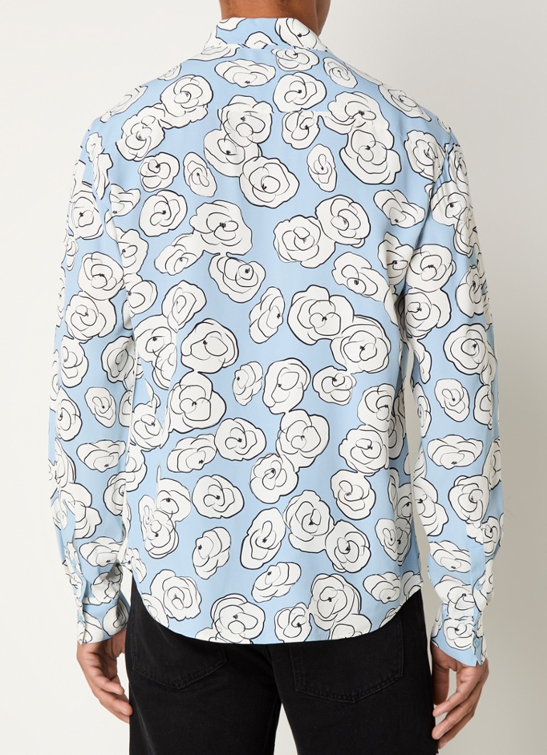 Sandro Regular fit virágmintás ing