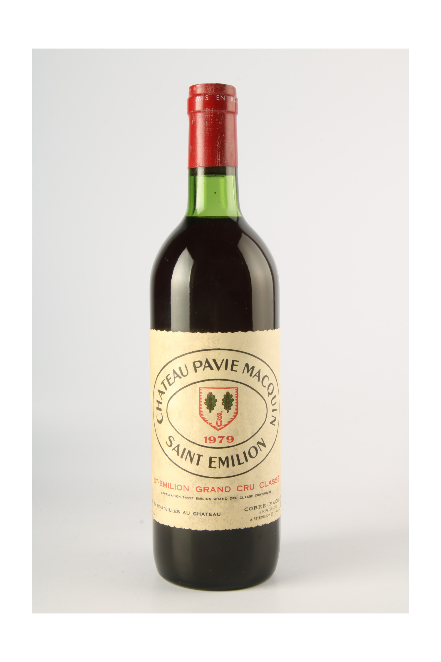 Château Pavie Macquin 1979, Saint Emilion