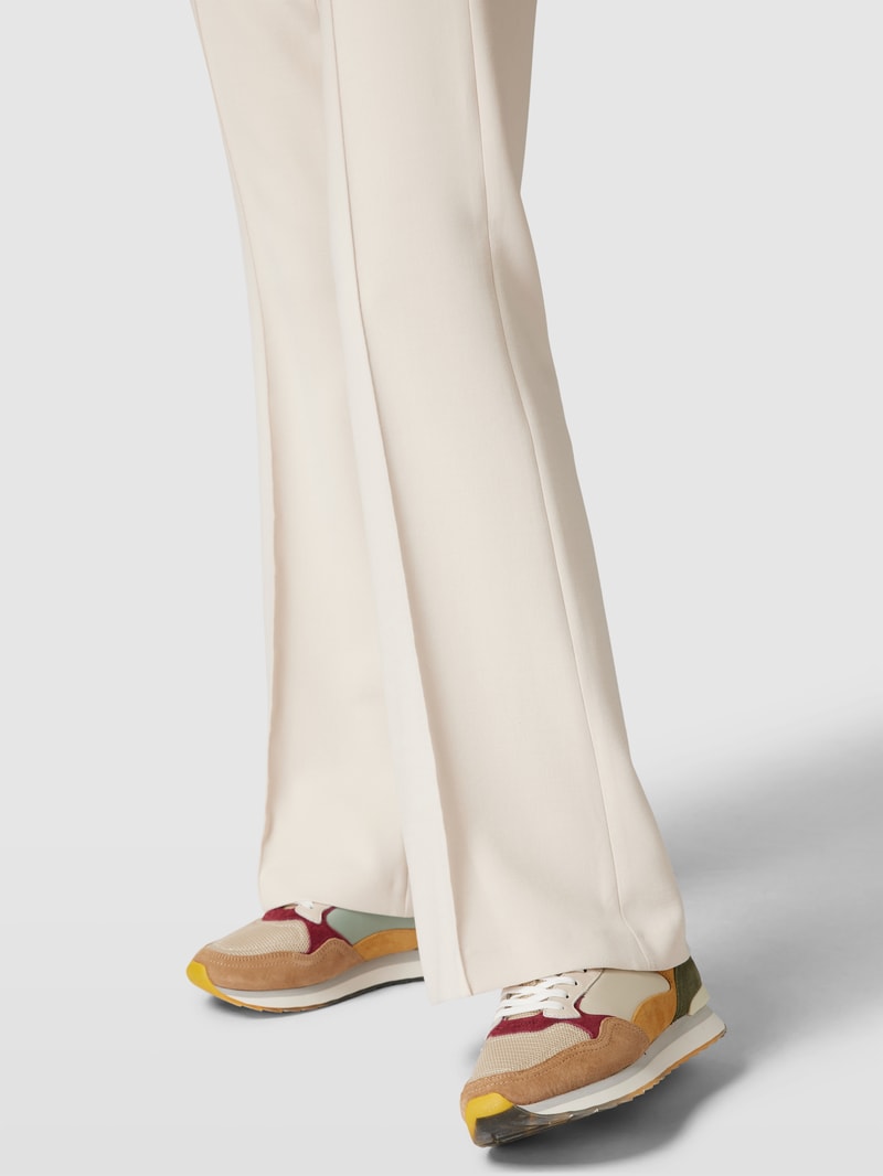 Sneaker mit Label-Detail Modell 'MADRID' in beige