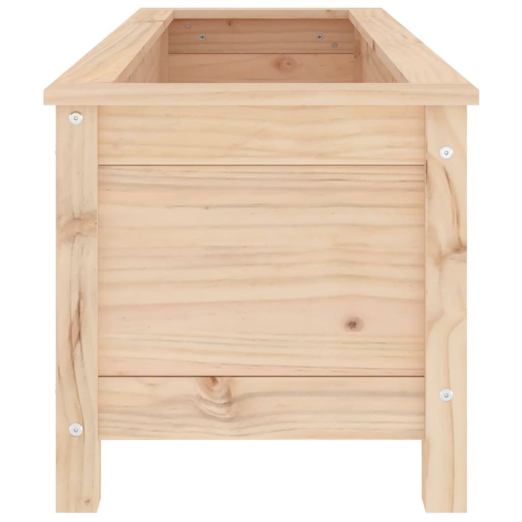 vidaXL Hochbeet Hochbeet, Garten-Hochbeet 119,5x40x39 cm Massivholz Kiefer