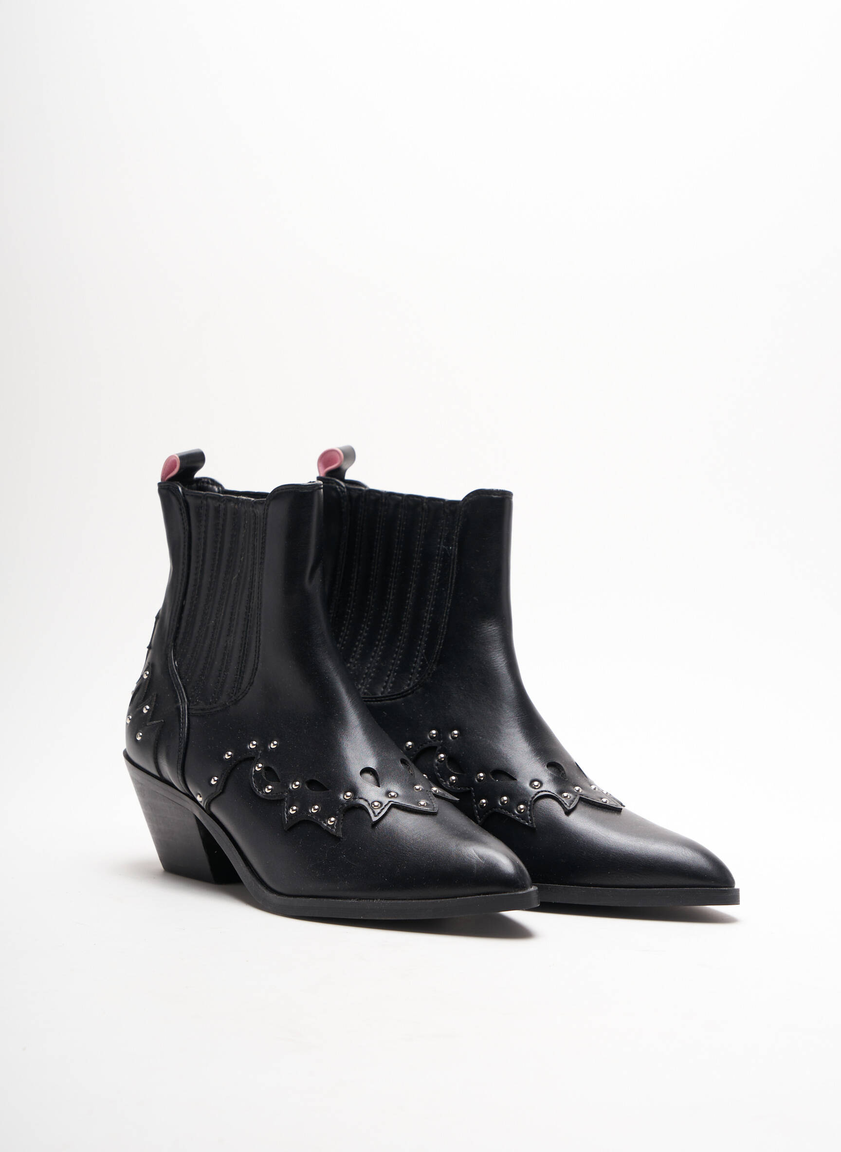Vanessa Wu Bottines Femme couleur noir