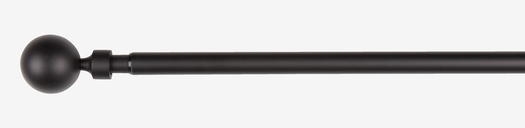STOCKHOLM Gardinenstange 19 mm 160-300 cm schwarz