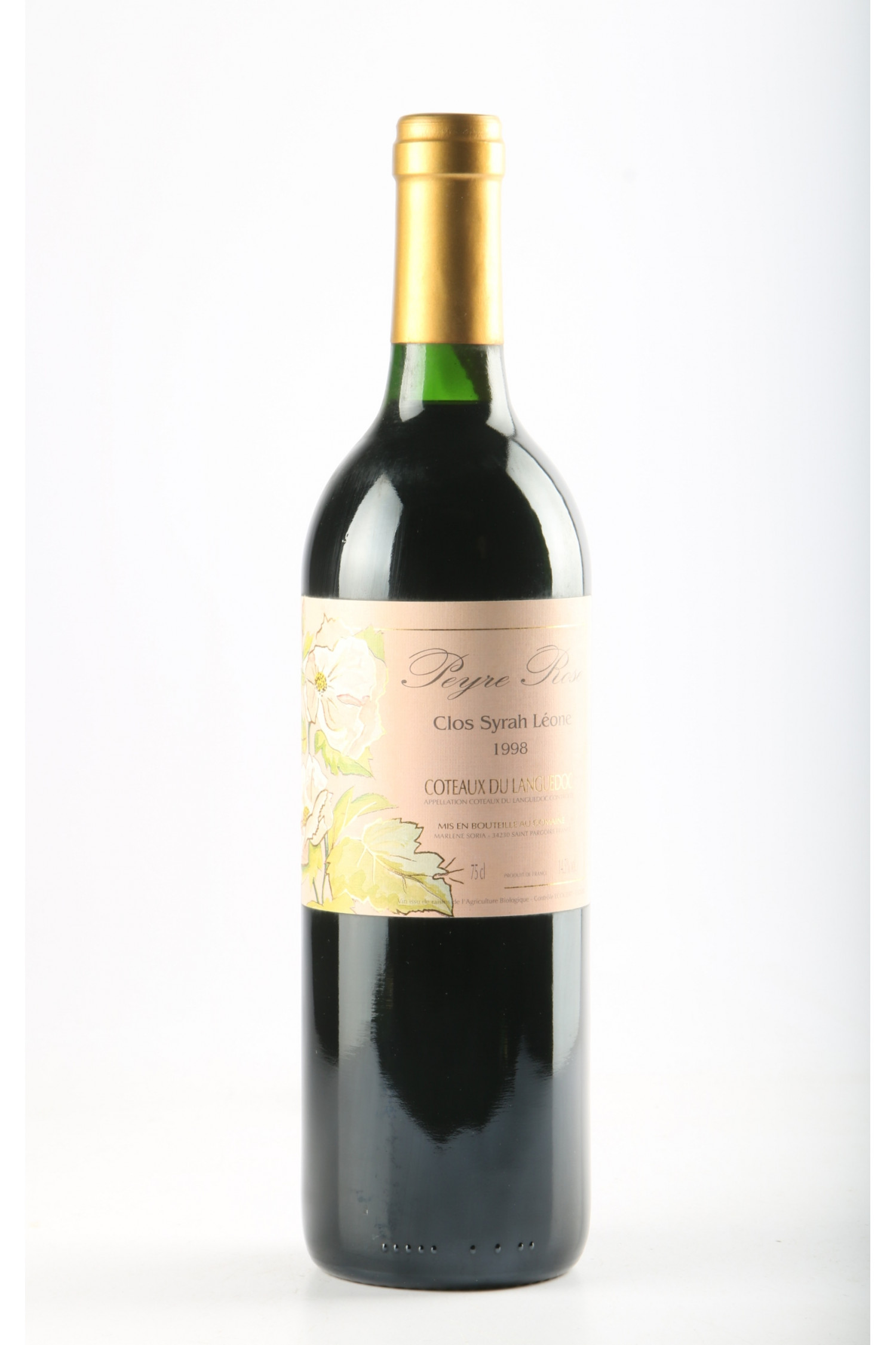 Domaine Peyre Rose Clos Syrah Leone 1998, Coteaux du Languedoc