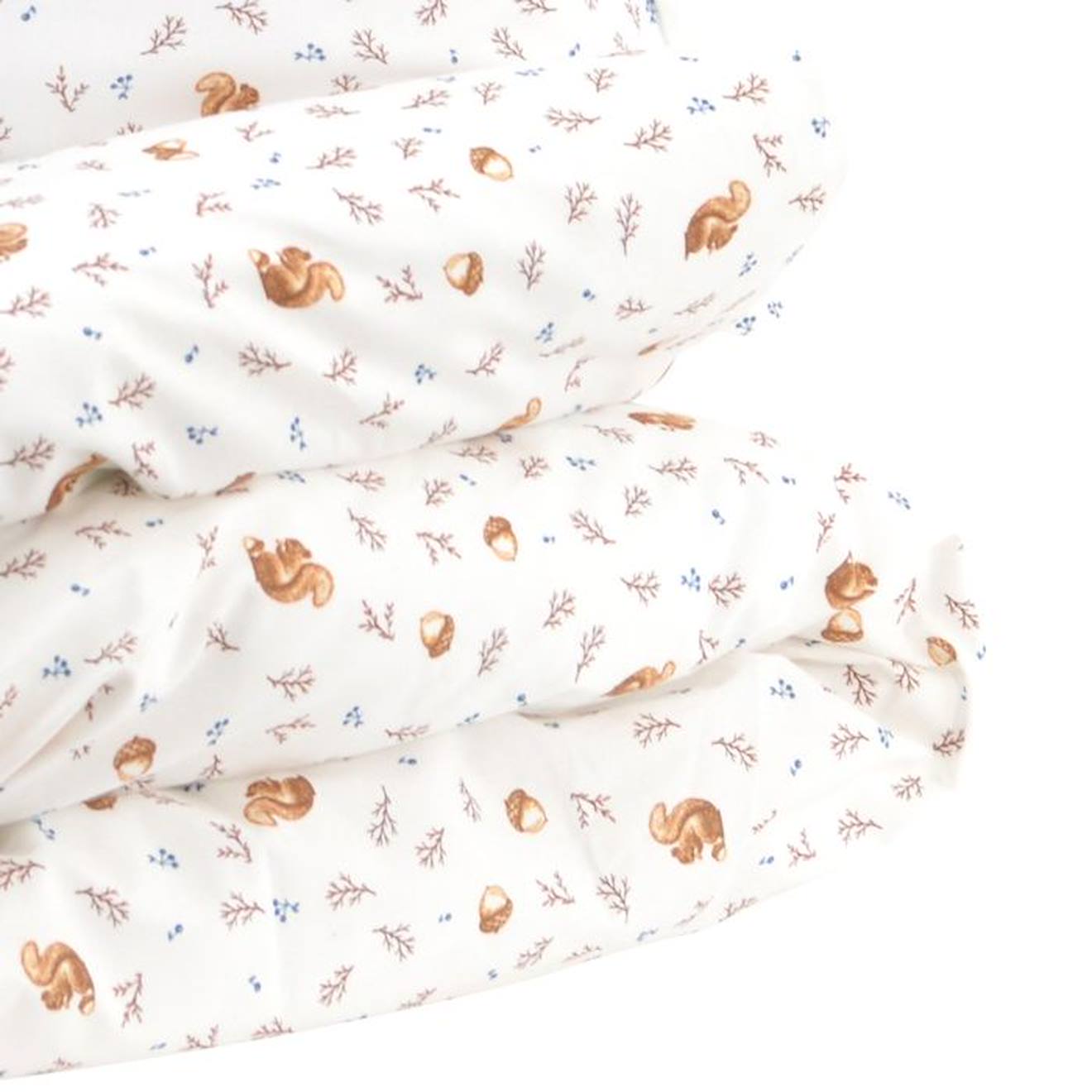 Parure de lit 100x140 cm en coton bio* Noisette beige