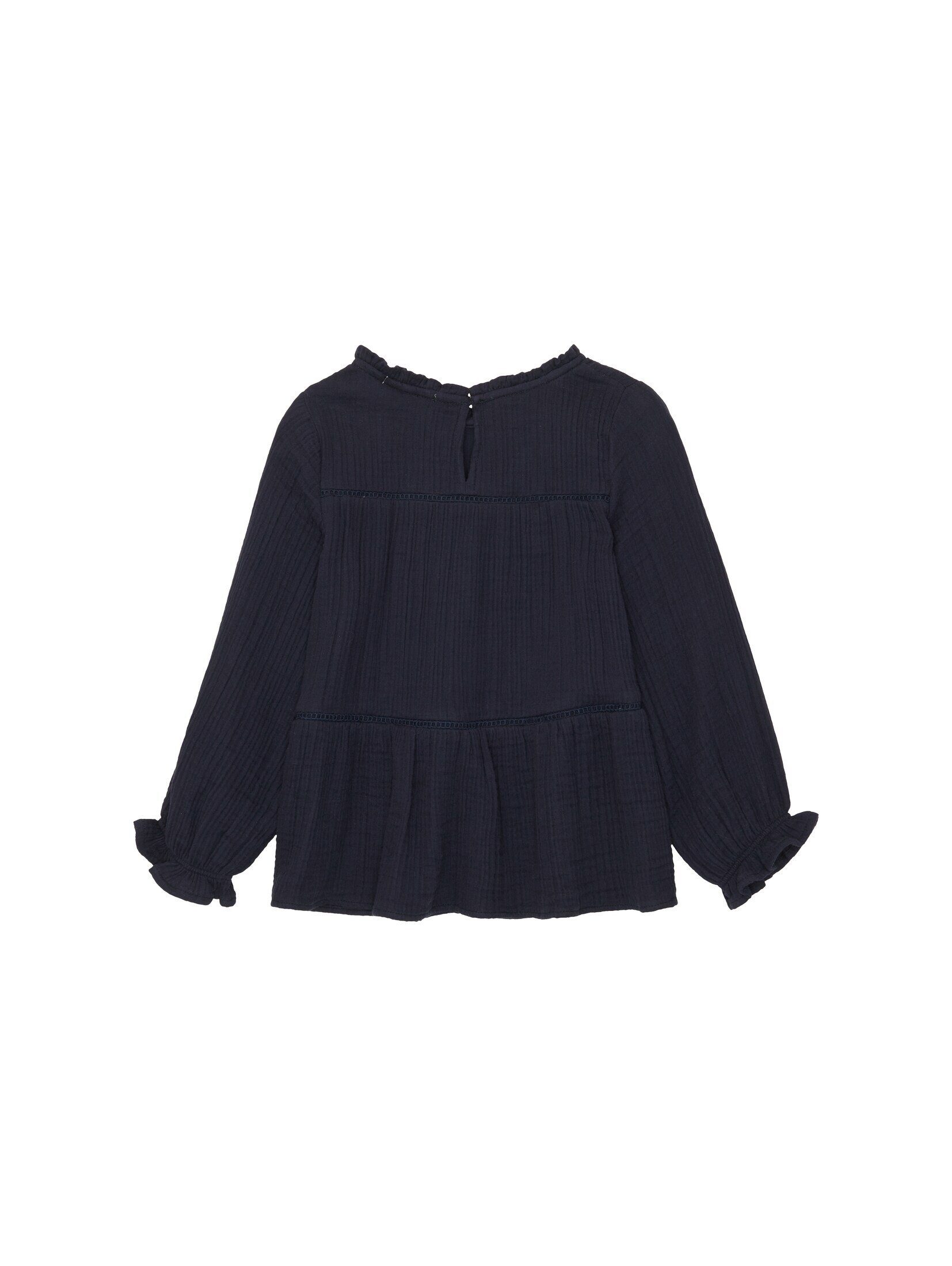 TOM TAILOR Carmenbluse Bluse mit Faltenlegung