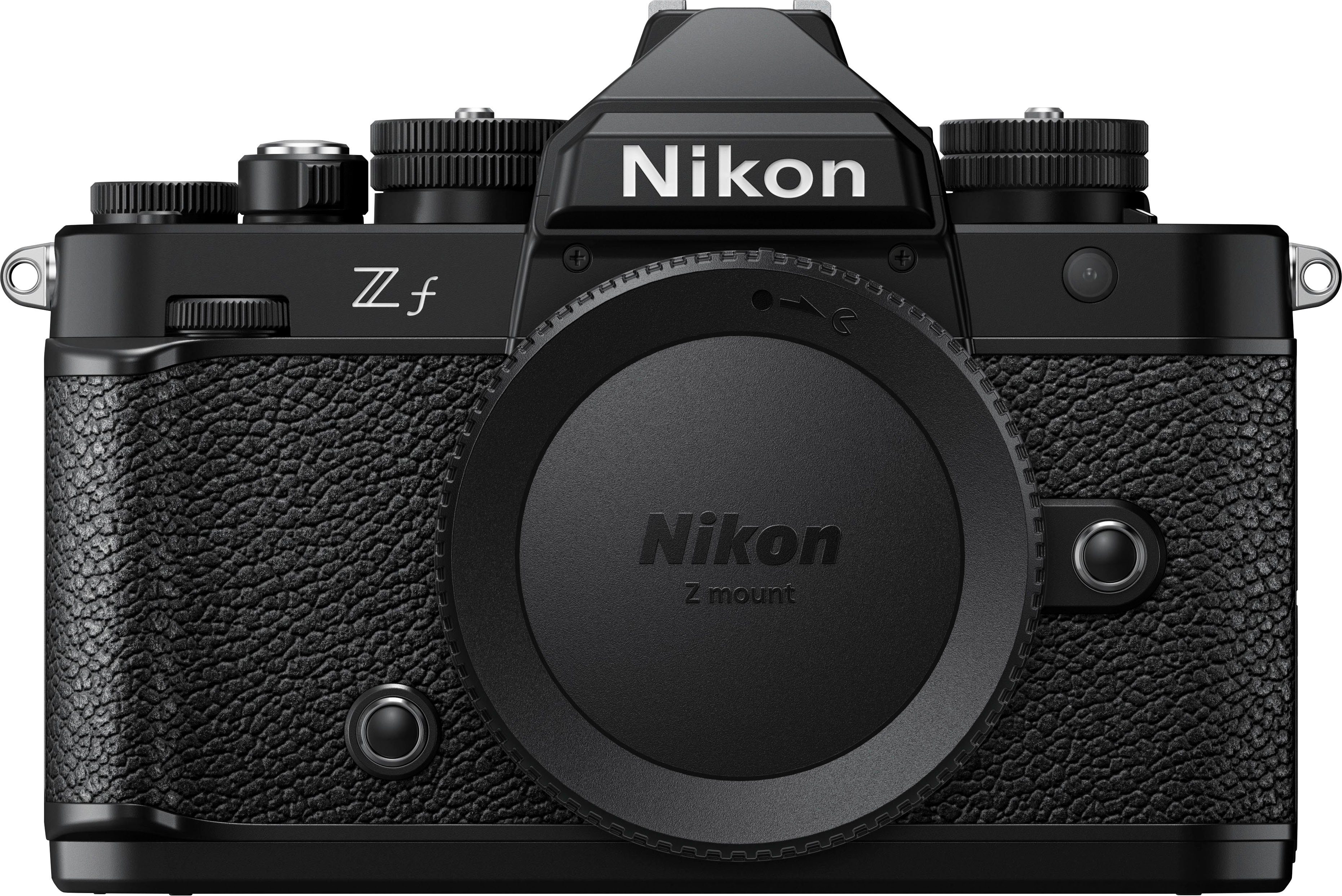 Nikon Z f + NIKKOR Z 24-70 mm f4.0 Systemkamera (Nikkor Z 24-70mm f4 S, Bluetooth, WLAN)