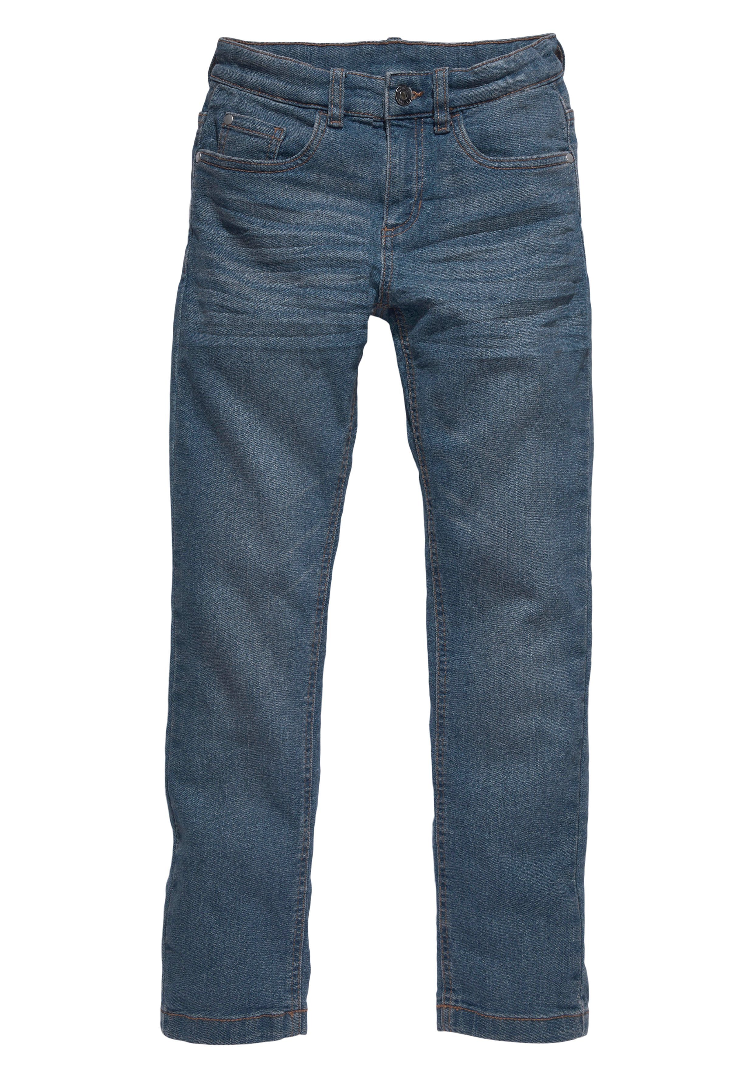 Bench. Stretch-Jeans regular fit mit schmalem Bein