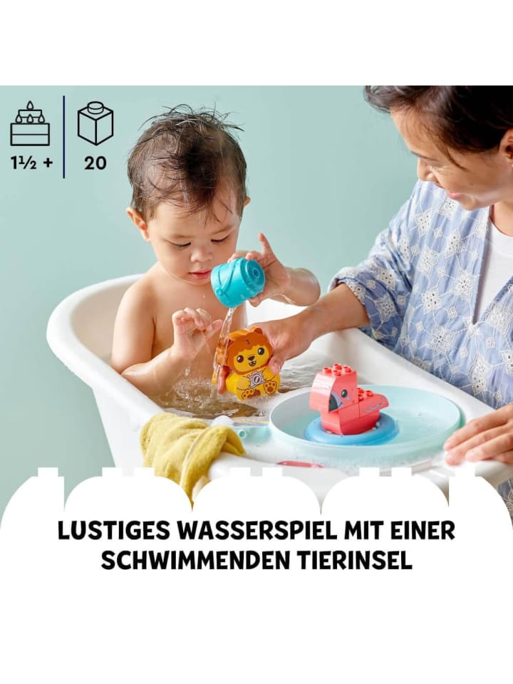 LEGO Bausteine Duplo 10966 Badewannenspaß: Schwimmende Tierinsel - 18 Monate - 5 J günstig kaufen onesize