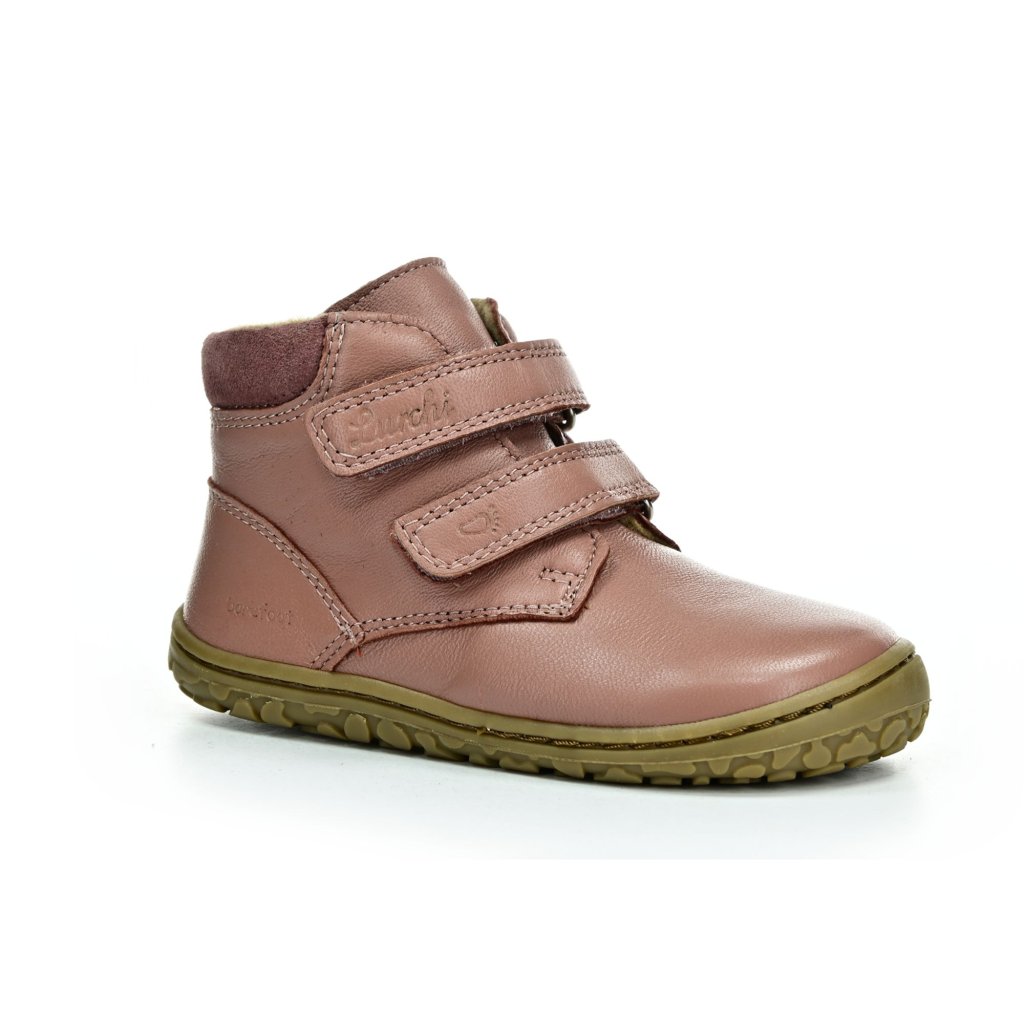 Lurchi Nino Nappa Rose Winterbarfußstiefeletten