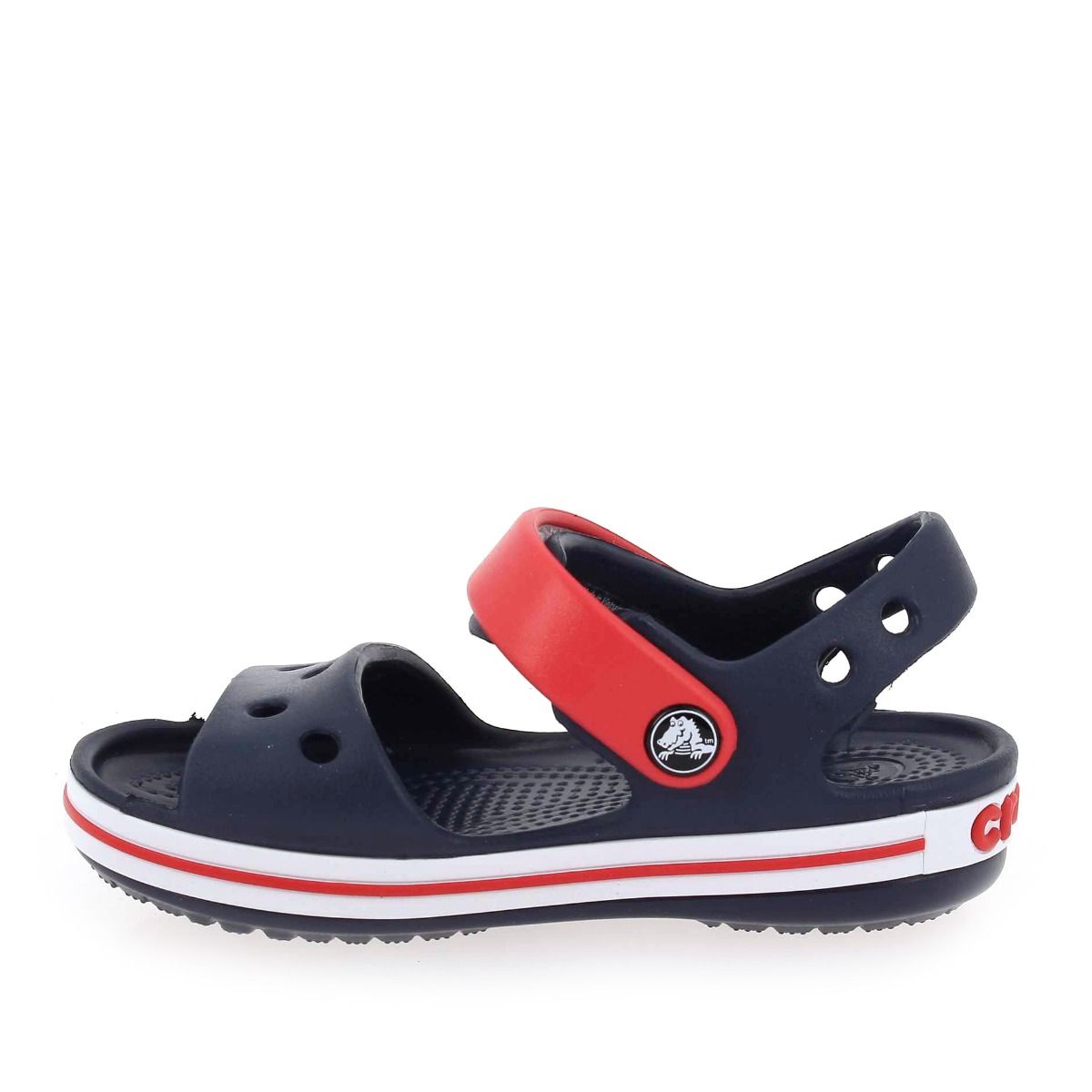Crocs  CROCBAND SANDAL KIDS B - Marine Rouge