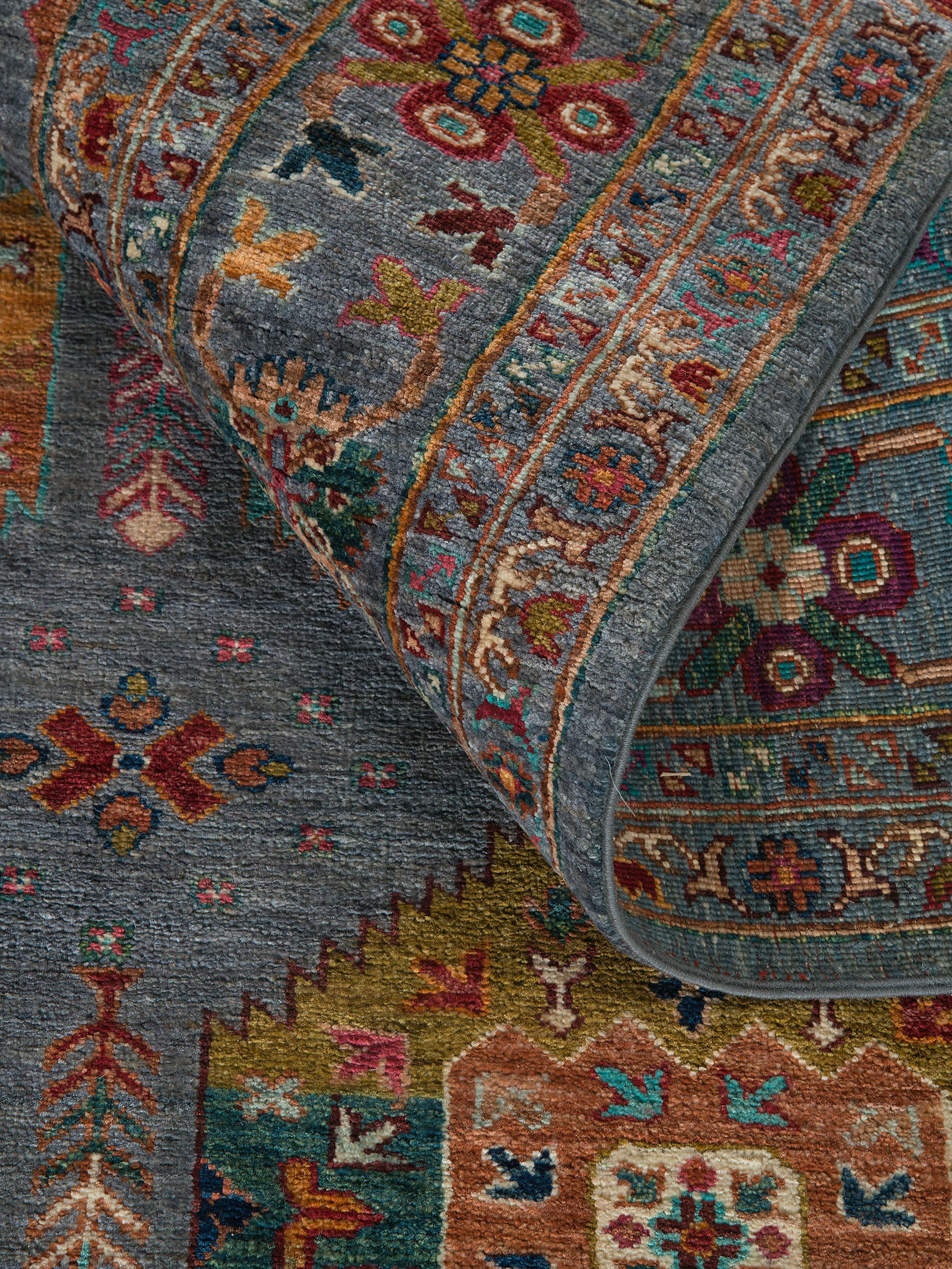 Kazak Ghazni ca. 208 x 295 cm, Unikat / Einzelstück