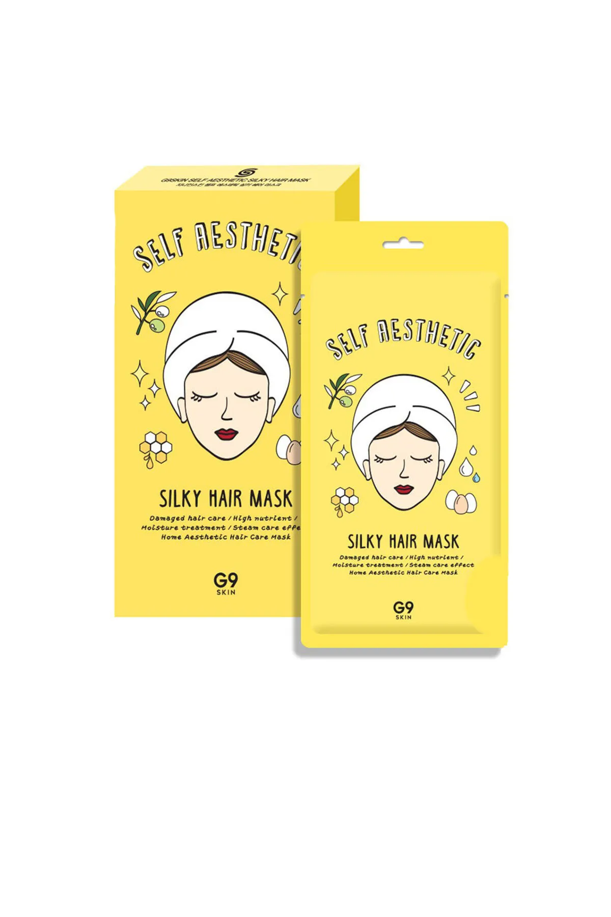 G9 SKIN  Self Aesthetic Seidige Haarmaske G9 Skin 12 ml