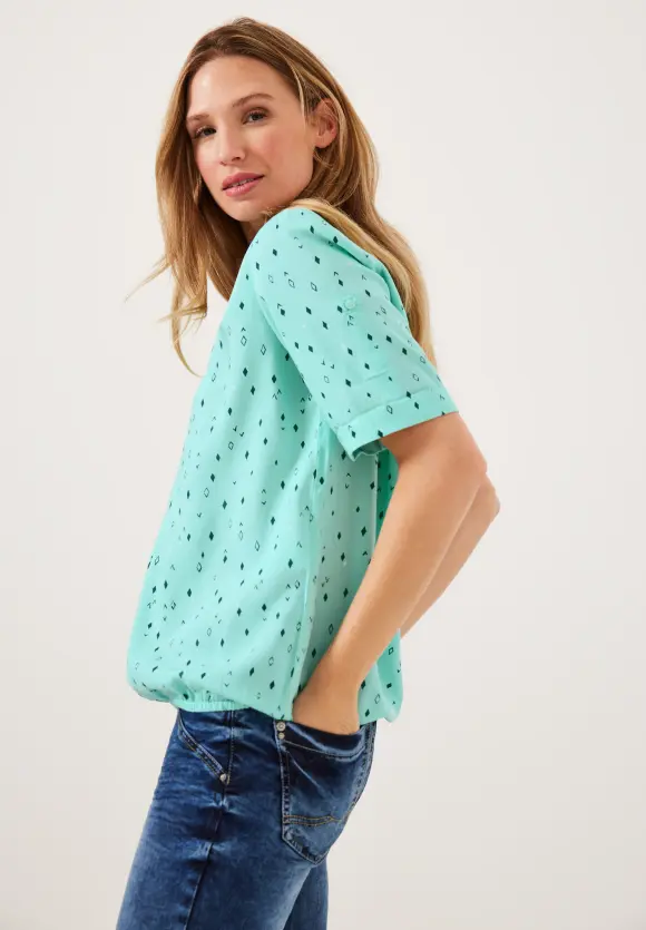 CECIL Bluse mit allover Print