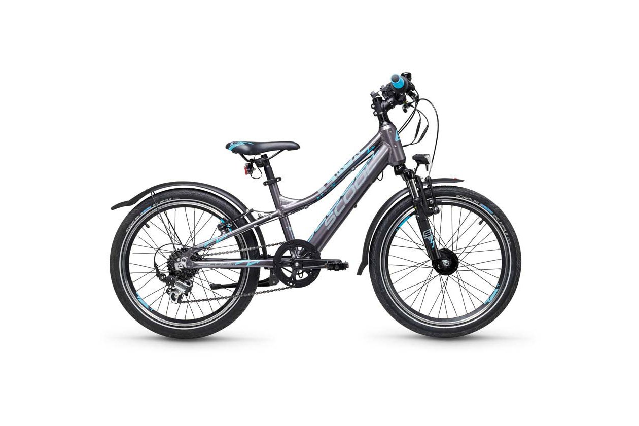 S'cool e-troX 20 7-Gang - 252 Wh - 2024 - 20 Zoll - Diamant