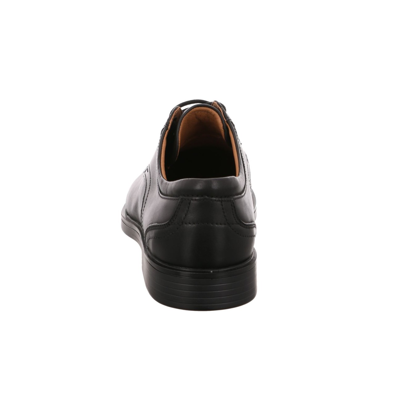 CLARKS Freizeit Schnürer schwarz Un Aldric Lace black Leather