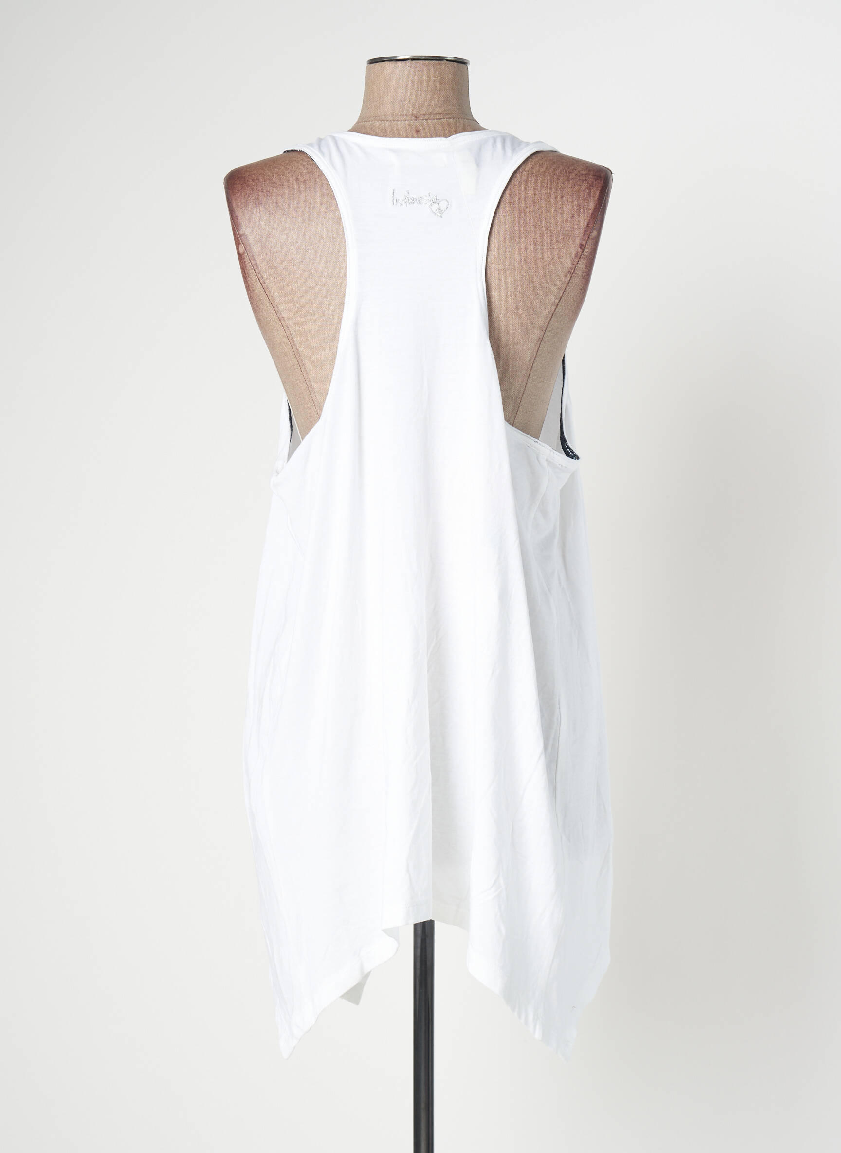 Jn Joy Tuniquesansmanche Femme couleur blanc