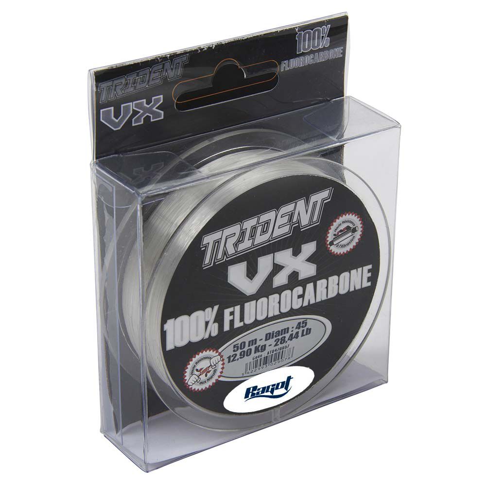50-m-Spule Turtle Trident Vx Fluorocarbon