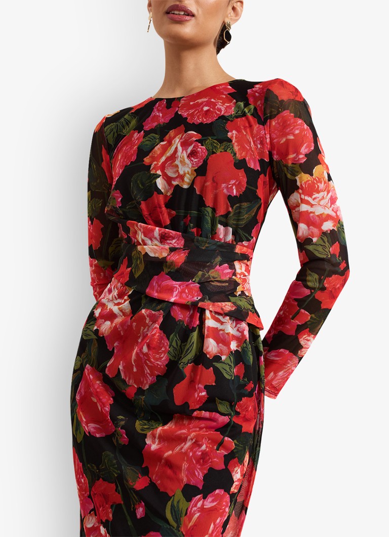 Phase Eight Roshni mini dress with floral print