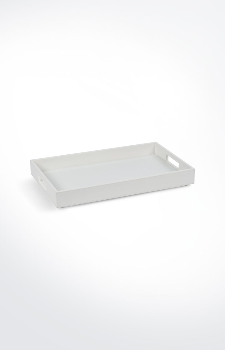 Tablett Homeline, Weiß