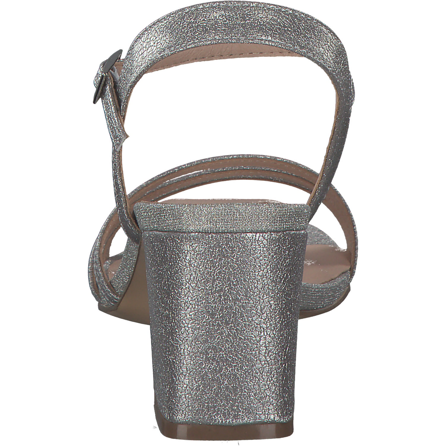 Menbur 24157, Plateau-Sandaletten, Damen, silber