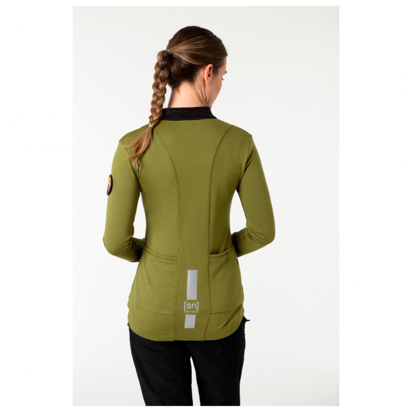 super.natural - Women's Grava L/S Jersey - Radtrikot