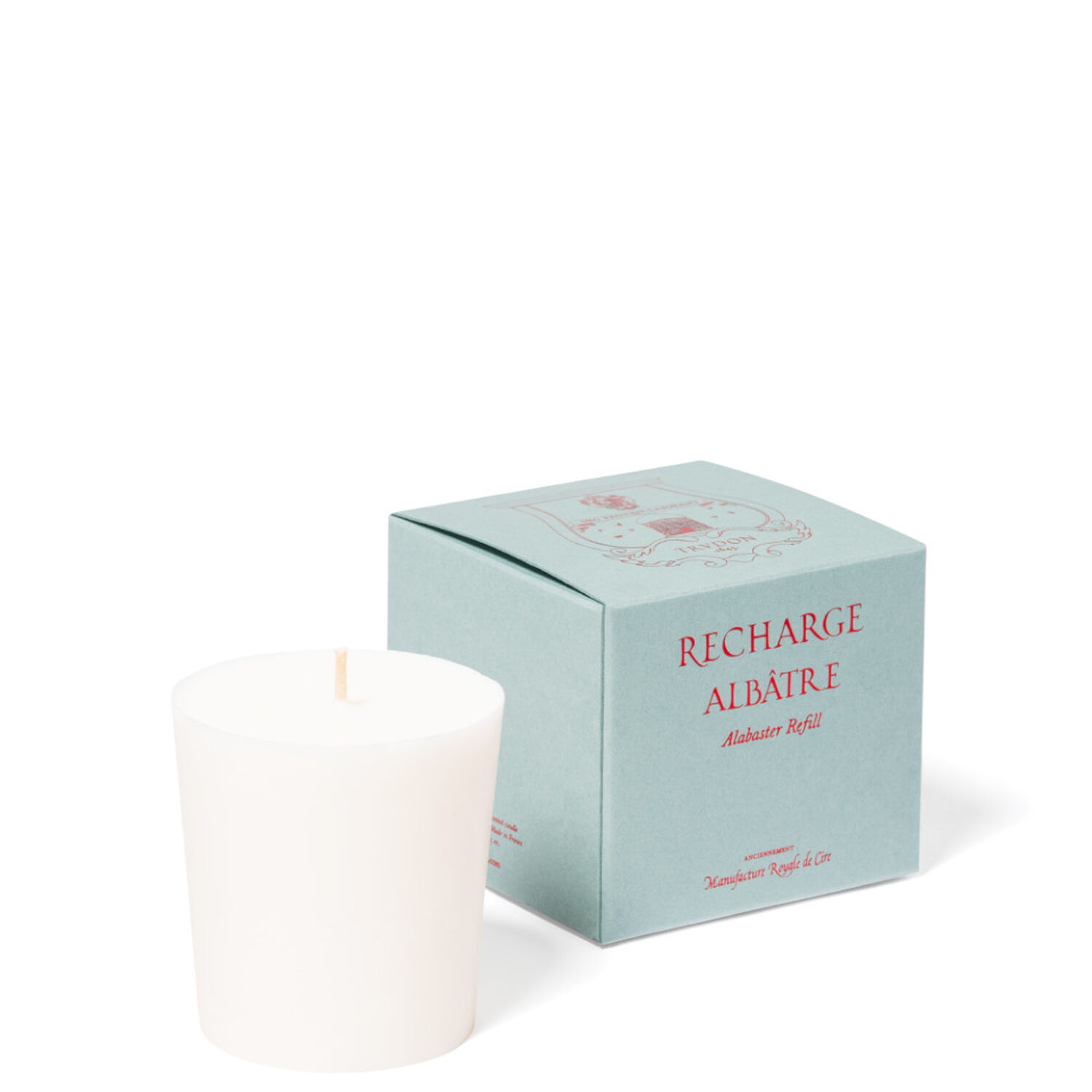 Trudon Les Albâtres, la recharge Ernesto Recharge Bougie Parfumée