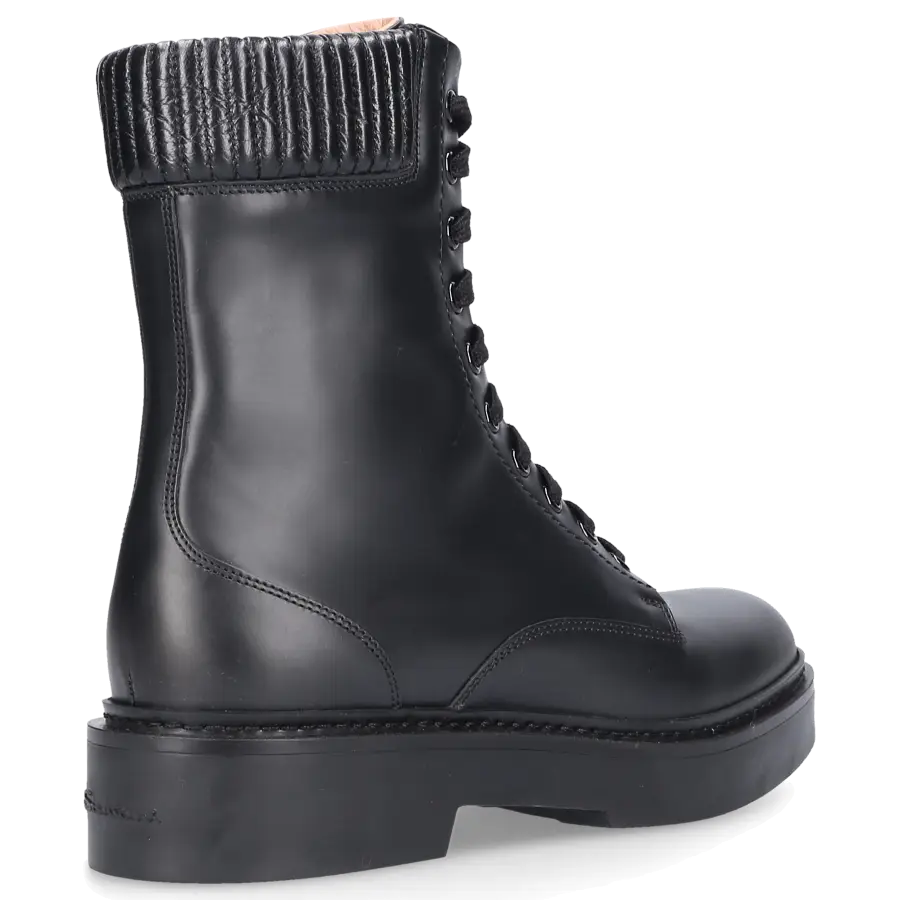 Santoni - Stiefeletten 59569 Kalbsleder - schwarz