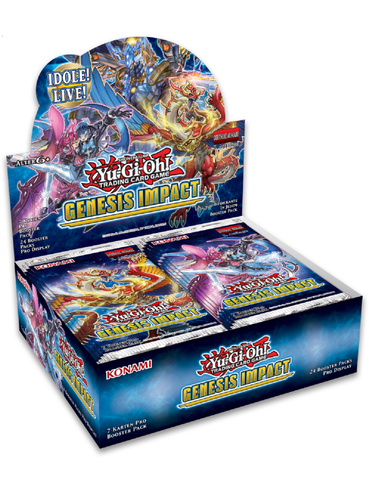Yu-Gi-Oh! Genesis Impact 24 Booster Display Deutsch günstig kaufen onesize