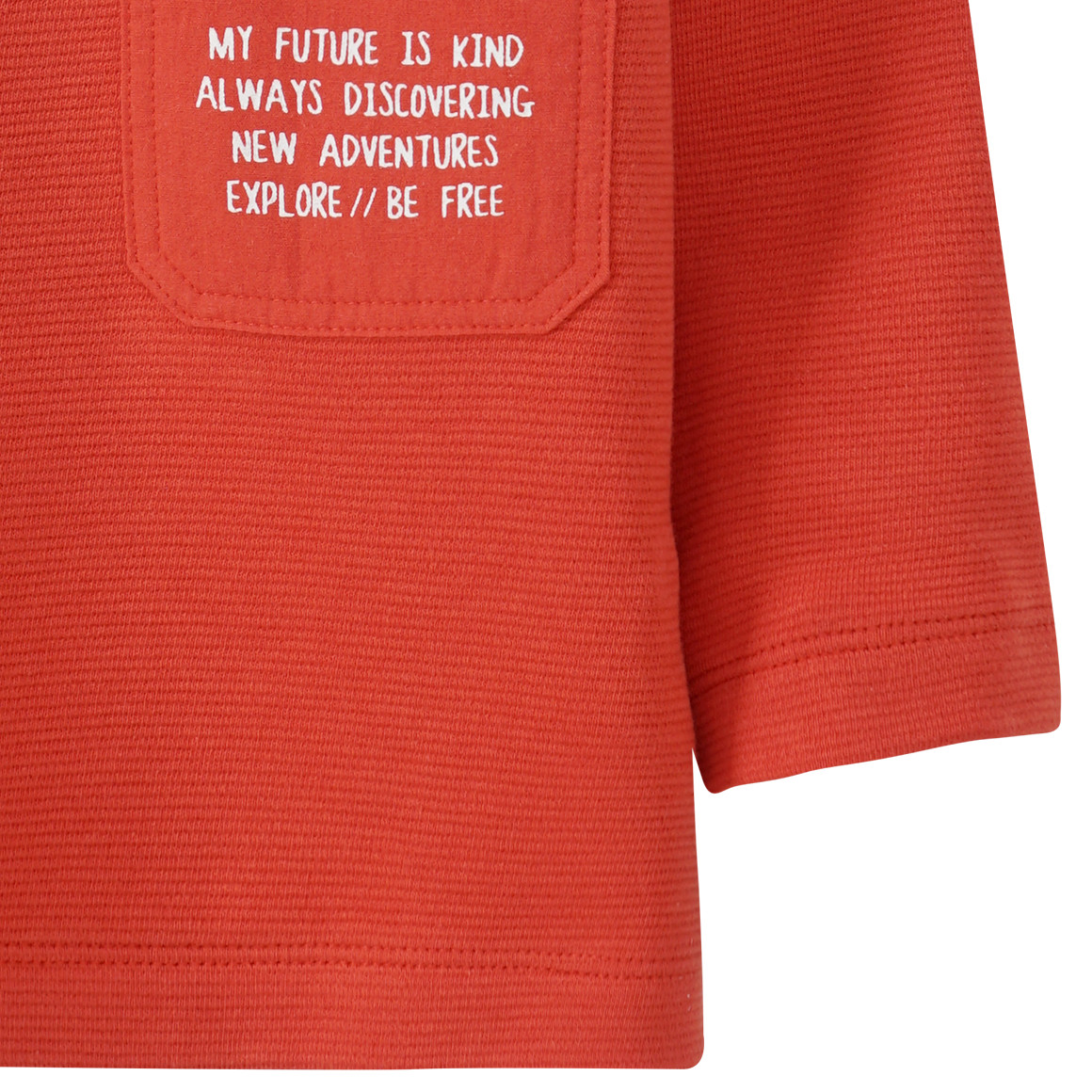 Baby Langarmshirt mit Message-Print