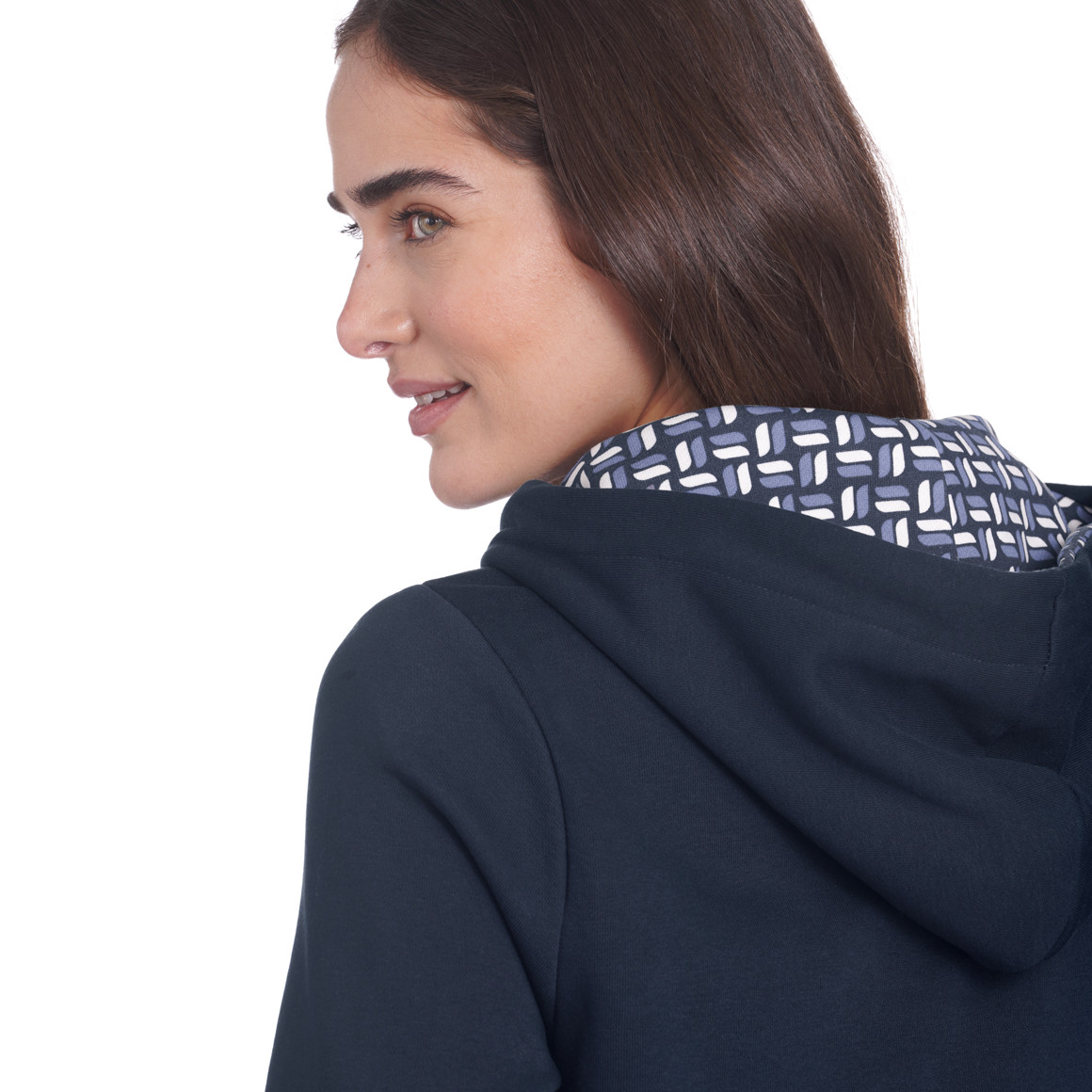 Damen Hoodie mit Text
