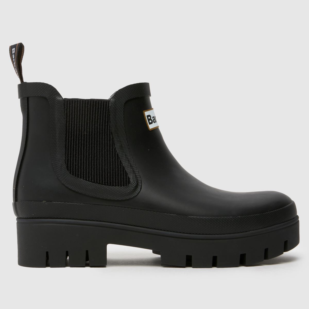 Barbour – Halton – Svarta wellingtonstövlar