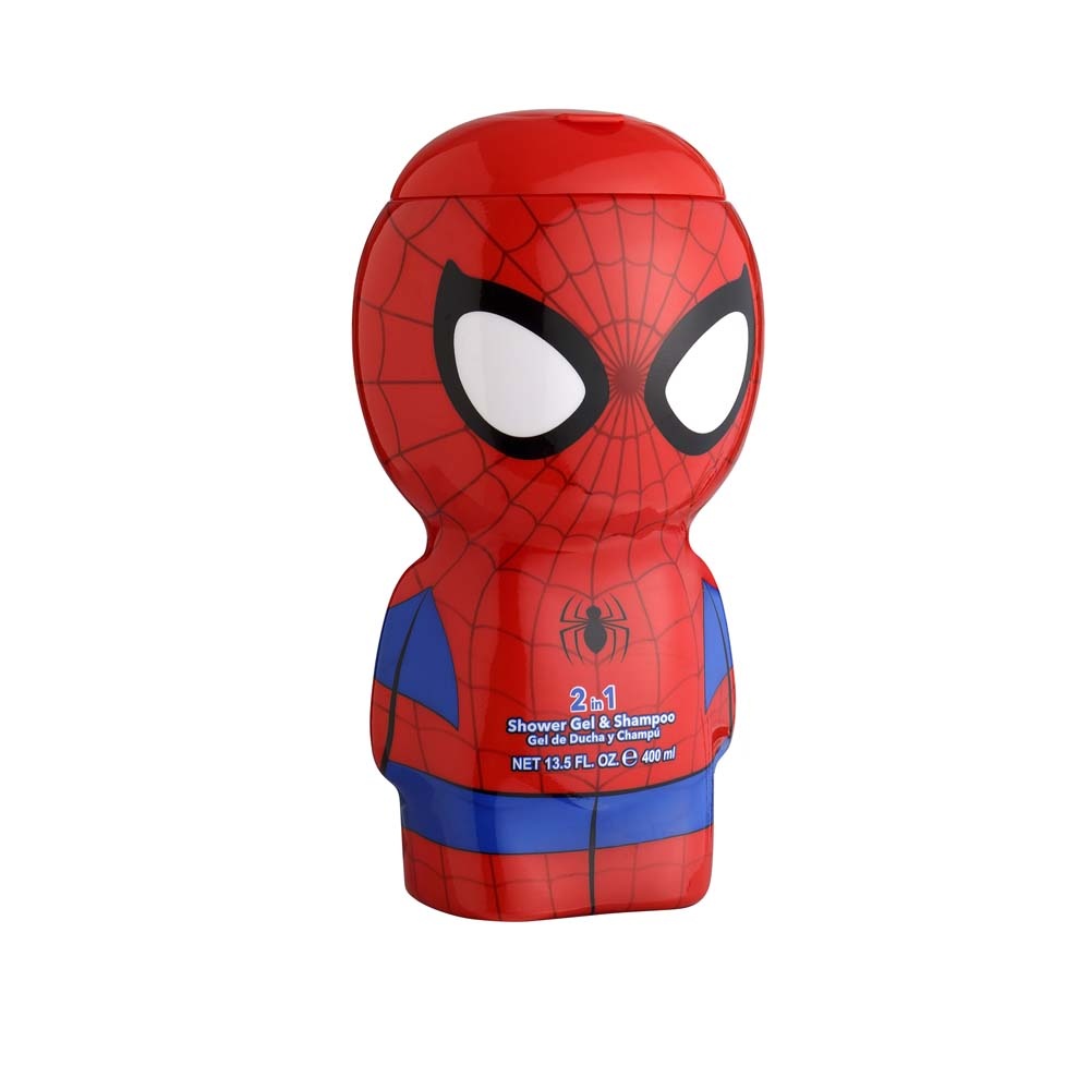 Air-Val Spider-man Gel Douche & Shampooing 2D 40 0 ml Gel Douche & Shampooing 2in1