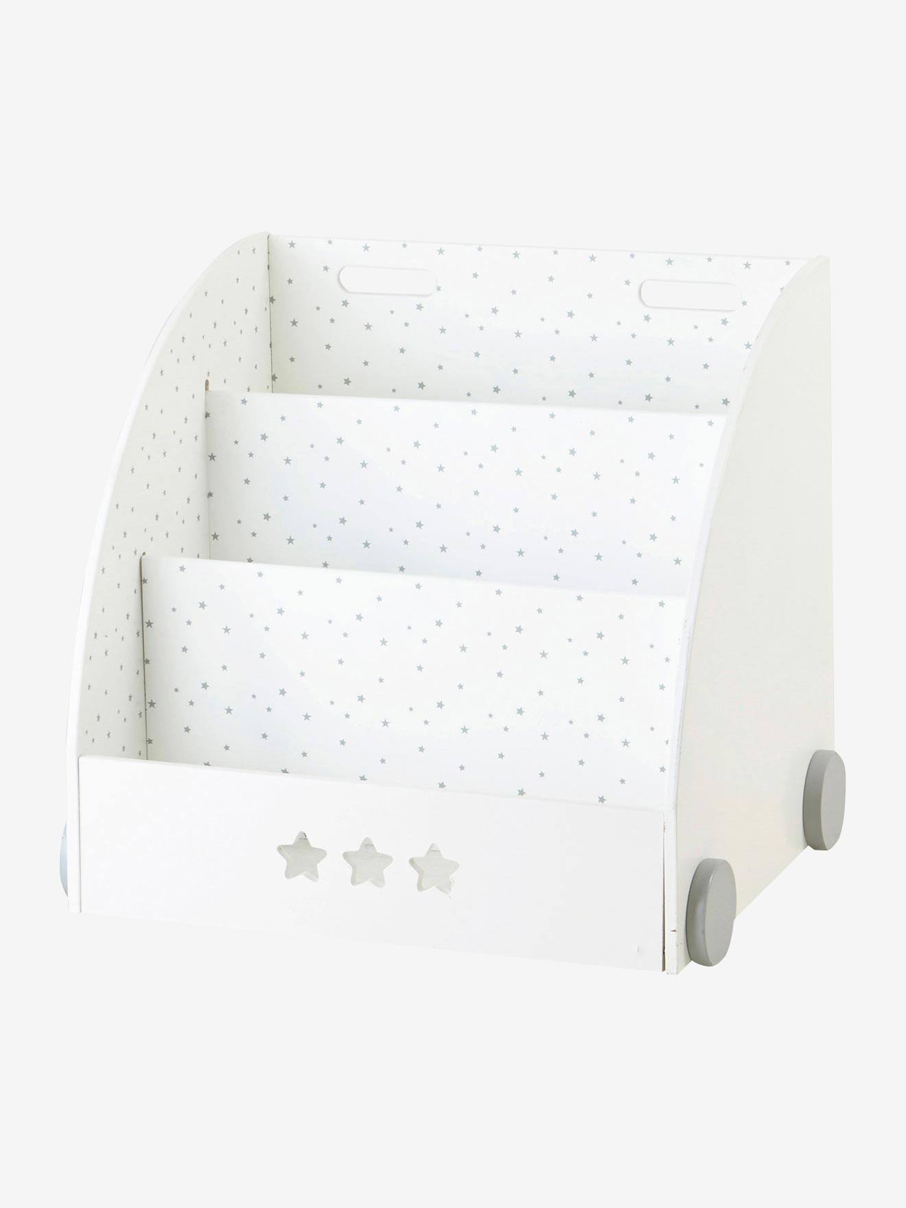 Vertbaudet Bücherregal SIRIUS für Kinderzimmer - weiß/grau