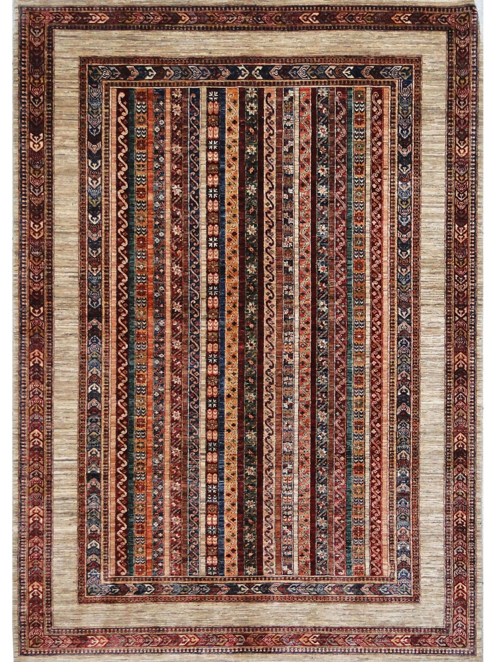 Chobi Schal ca. 208 x 298 cm, Unikat / Einzelstück