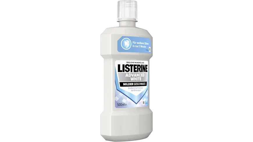 Listerine Mundspülung Advanced White Mild 500 ml