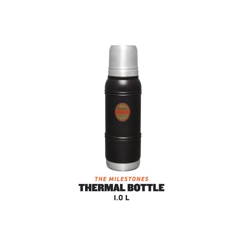 Stanley Classic Milestones Thermal Bottle 1.1qt \/1l 1920 Black Patina