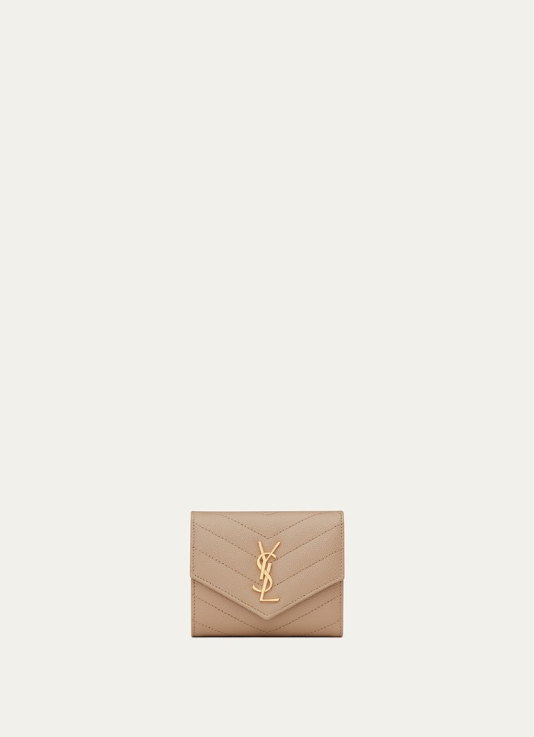 Saint Laurent Cassandre vasikanahkainen lompakko